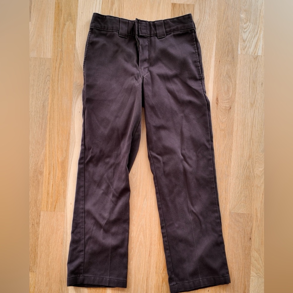 Dickies Chocolate Brown Straight Pant (874 Flex)